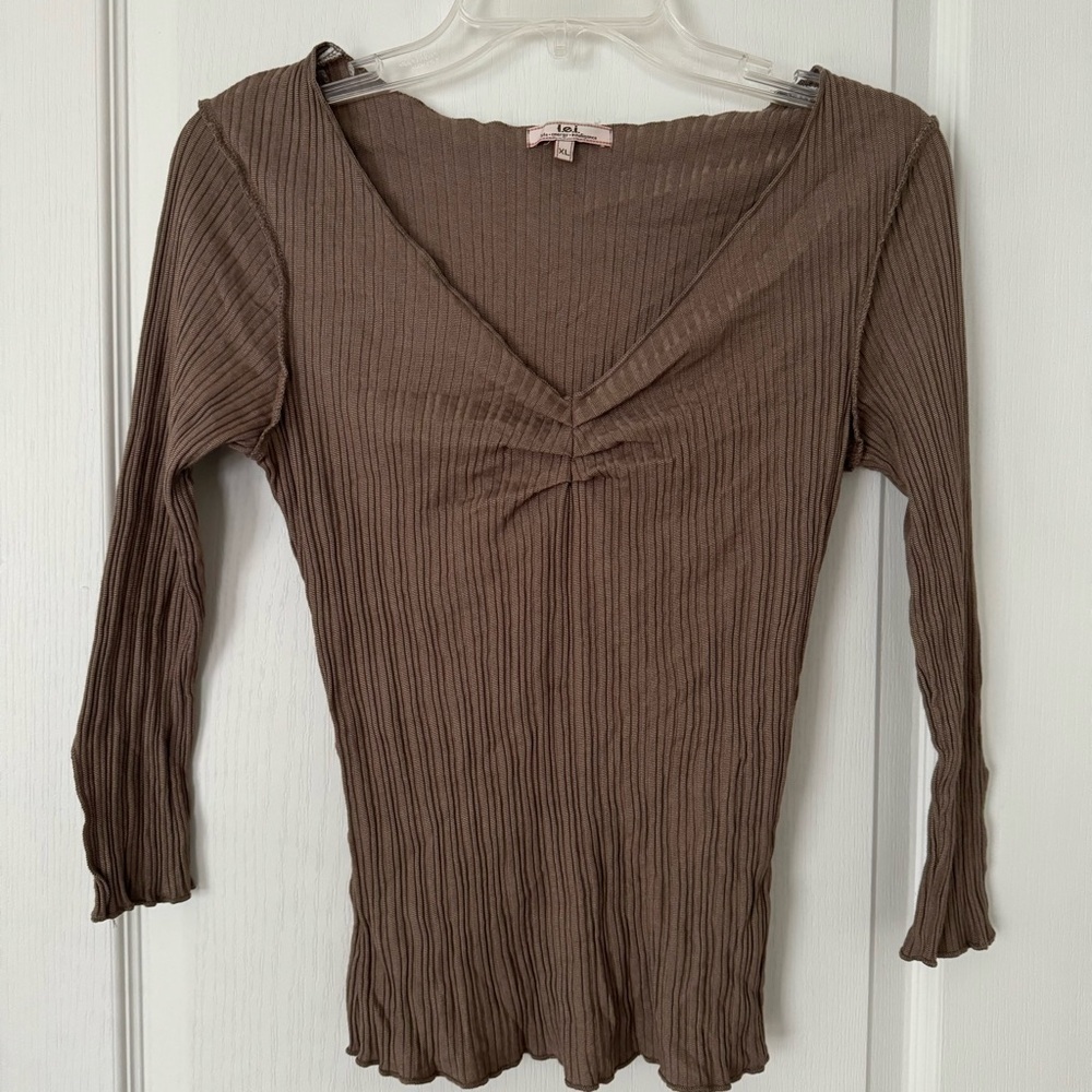 L.e.i. V-neck Top, XL